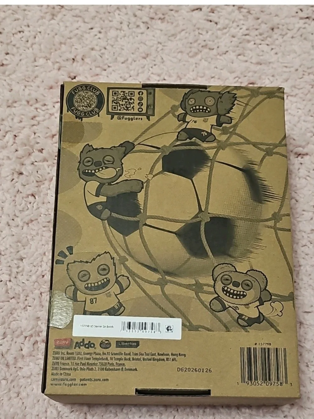 Zuru fuggler plush